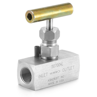 Ashcroft Instrument Needle & Pressure Limiting Valve